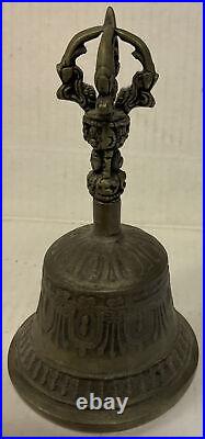 Antique Vintage Buddhist Tibetan Ritual Temple Bell