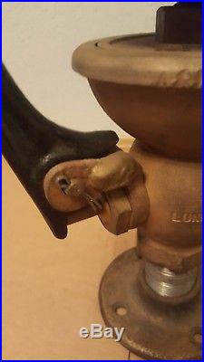 Antique Vintage Lunkenheimer Brass Steam Whistle LONG BELL Hit Miss Tractor