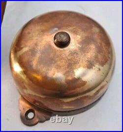 Antique Vintage Old Eastlake Victorian Twist Doorbell Turn Door Bell Ringer Door