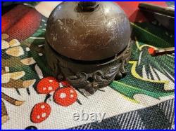 Antique Vintage Old Eastlake Victorian Twist Doorbell Turn Door Bell Ringer Door