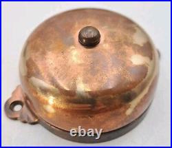 Antique Vintage Old Eastlake Victorian Twist Doorbell Turn Door Bell Ringer Door