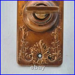 Antique Vintage Old Eastlake Victorian Twist Doorbell Turn Door Bell Ringer Door