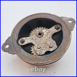 Antique Vintage Old Eastlake Victorian Twist Doorbell Turn Door Bell Ringer Door