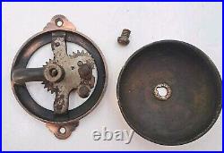 Antique Vintage Old Eastlake Victorian Twist Doorbell Turn Door Bell Ringer Door
