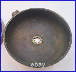 Antique Vintage Old Eastlake Victorian Twist Doorbell Turn Door Bell Ringer Door