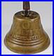 Antique Vintage Original 1878 Metal Swiss Cow Bell Chiantel Fondeur Saignelegier