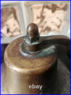 Antique/Vintage Ships Galley/Dinner Bell 8 Wide 5.5 Tall