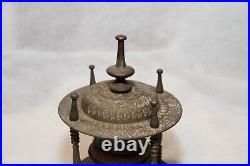 Antique Vintage Table Bell Brass Asian Store Hotel Servant Ceremony India