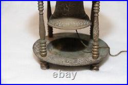 Antique Vintage Table Bell Brass Asian Store Hotel Servant Ceremony India