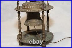 Antique Vintage Table Bell Brass Asian Store Hotel Servant Ceremony India
