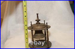 Antique Vintage Table Bell Brass Asian Store Hotel Servant Ceremony India