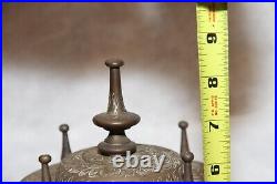 Antique Vintage Table Bell Brass Asian Store Hotel Servant Ceremony India