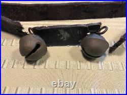 Antique Vintage Victorian Brass Sleigh Bells