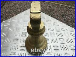 Antique W & T Avery Brass 14 Lb Bell Weight 9 Long 4.5 Wide Cast In B'ham Uk