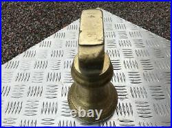 Antique W & T Avery Brass 14 Lb Bell Weight 9 Long 4.5 Wide Cast In B'ham Uk