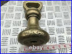 Antique W & T Avery Brass 14 Lb Bell Weight 9 Long 4.5 Wide Cast In B'ham Uk