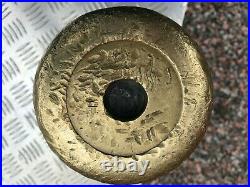 Antique W & T Avery Brass 14 Lb Bell Weight 9 Long 4.5 Wide Cast In B'ham Uk