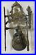 Antique Wall Mount Brass Bell for Door GARGOYLE / ANGEL w Louisiana Provenance