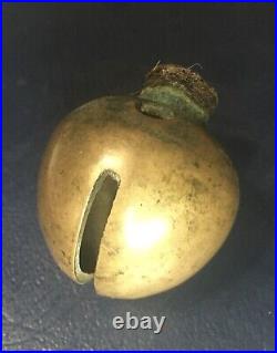 Antique William Seller Made In York 1675-1687 brass crotal bell, Sleigh Bell