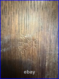 Antique William Tonks & Son Brass Tabletop Dinner Gong Missing Striker Antique William Tonks & Son Brass Tabletop Dinner Gong Missing Striker