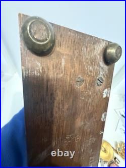 Antique William Tonks & Son Brass Tabletop Dinner Gong Missing Striker