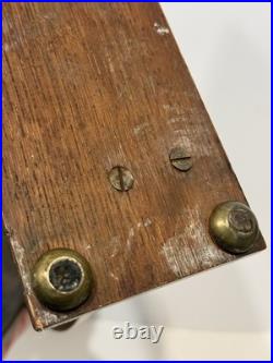 Antique William Tonks & Son Brass Tabletop Dinner Gong Missing Striker