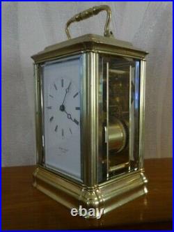 Antique bell striking carriage clock by Japy Freres c. 1860 overhauled 09/20