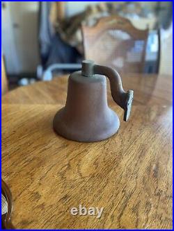 Antique bronze brass bell