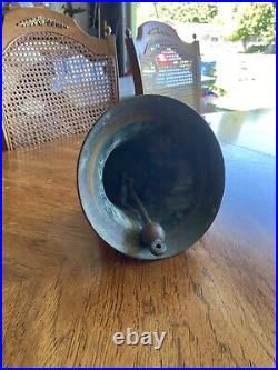 Antique bronze brass bell