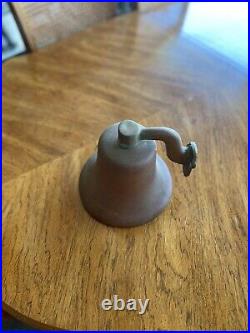 Antique bronze brass bell