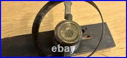 Antique c1890 Victorian Brass Servants Butler Bell Shop Door Bell Lovely Sound