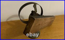 Antique c1890 Victorian Brass Servants Butler Bell Shop Door Bell Lovely Sound