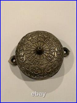 Antique c. 1873 CONNELL'S PATENT Door Bell With Striker March 18
