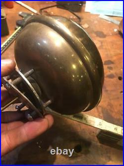 Antique car Bermuda bell brass era Oldsmobile curved dash horn loud! Vintage