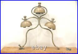 Antique carriage sleigh bells. Tower Bells New use attach to a front door