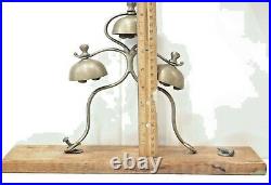 Antique carriage sleigh bells. Tower Bells New use attach to a front door