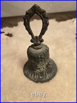 Antique primitive 1811 Bronze Spanish Colonial Mission Bell Mejico