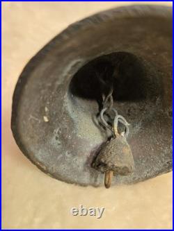 Antique primitive 1811 Bronze Spanish Colonial Mission Bell Mejico