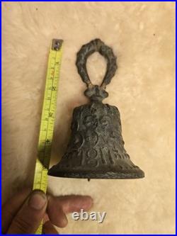 Antique primitive 1811 Bronze Spanish Colonial Mission Bell Mejico