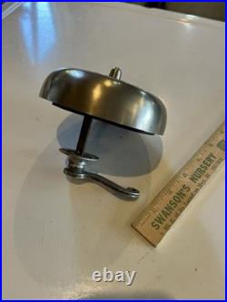 Antique turn style brass doorbell Patd sept 8 1863 architectural salvage