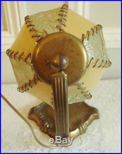 Art Deco Table Lamp Light Vintage French Belle Lampe Annees 40 Lampara Anos 40