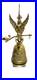 Art Nouveau 17 Century Antique Brass Monastery Bell Wall Mount Door Bell