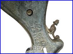 Art Nouveau 17 Century Antique Brass Monastery Bell Wall Mount Door Bell