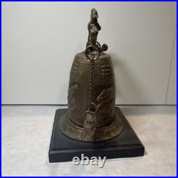 Asian Brass Dragon Gong Bell