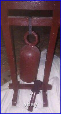 Asian Pagoda Temple Meditation Bell/Gong Beautiful Sound Great Patina