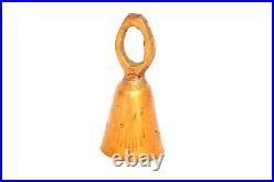 Assortment Vintage Brass Mini Bells India Engraved Enamel Bell