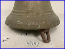 Authentic 15 Brass Ship Bell Tlemcen Alger Maritime Nautical Collectible