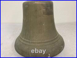 Authentic 15 Brass Ship Bell Tlemcen Alger Maritime Nautical Collectible