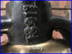 Authentic Antique Steam Locomotive Brass Bell Great Condition