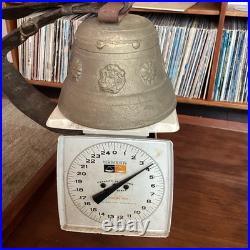 Authentic Antique Swiss Bronze Glocken Cowbell. 6.5 X 5. Religious Symbols